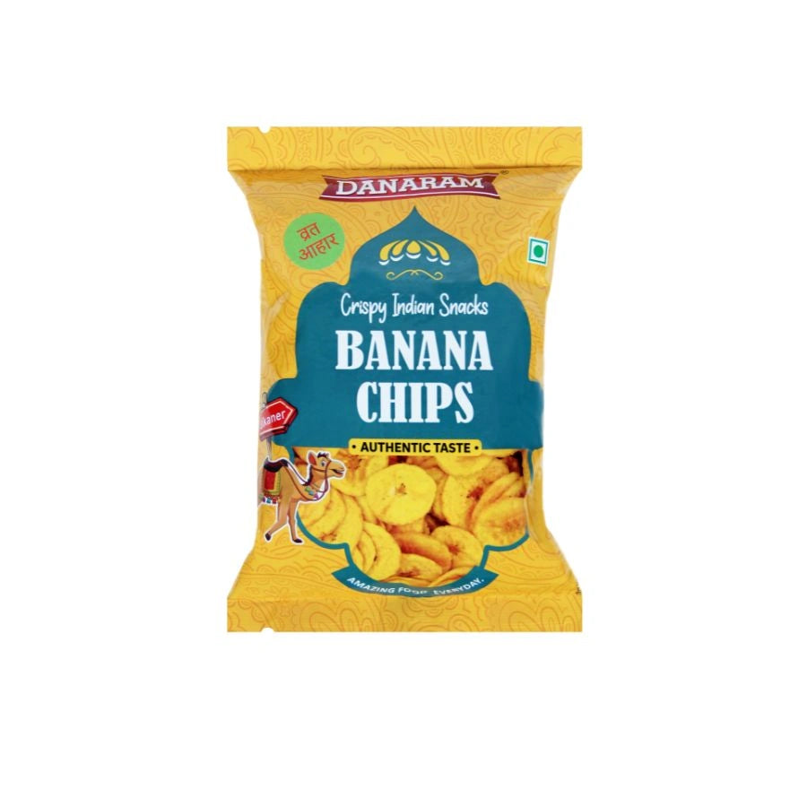 DANARAM Banana Chips 180g | Crispy Indian Snacks | Buy Online