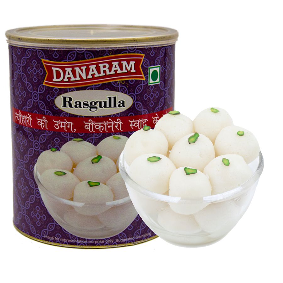 Danaram Rasgulla 1 kg - pack of 12