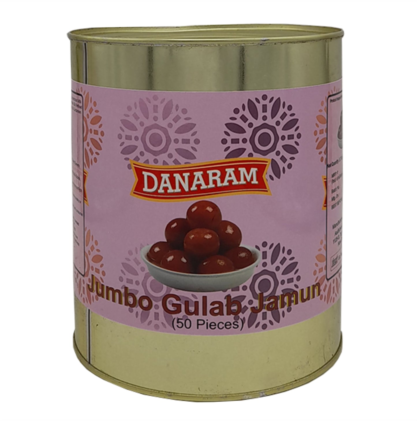 3.7 Kg Jumbo Gulab Jamun Can - Pack of 4 Cans
