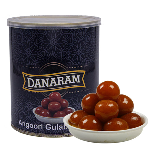 1 Kg Angoori Gulab Jamun Can - Pack of 12 Cans